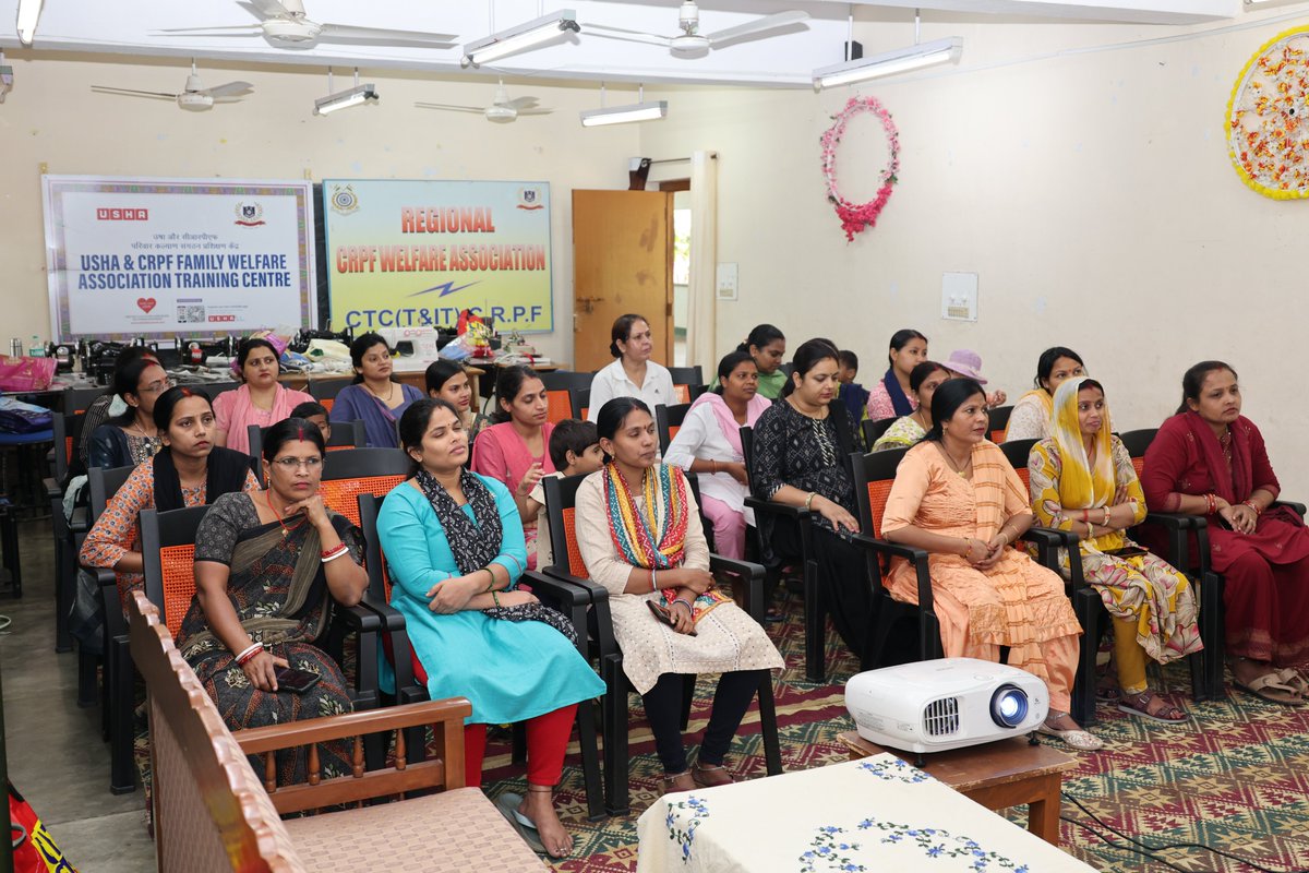 ctctitranchi's tweet photo. Program organised by RCWA CTC T&amp;IT Reg Women’s health  by Dr Ravindra Kumar MO of CTC T&amp;IT Ranchi on 09/05/2026 @crpfindia @cwacrpf https://t.co/NbsYu4Jja3