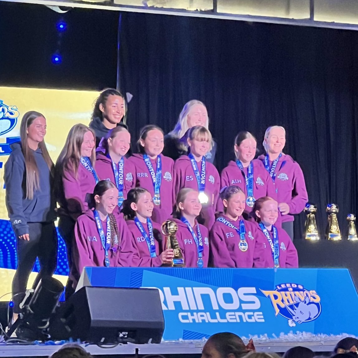 Castle_Hall's tweet photo. Congratulations to Tabitha, who represented Warriors U12, at the Rhinos Netball Challenge. Her team went undefeated to win their overall pool.
Tabitha was awarded 'Opposition Players' Player' three times – a real achievement. 
Well done, Tabitha – we’re very proud of you! 💙🏐 https://t.co/kXYOa1SUUk
