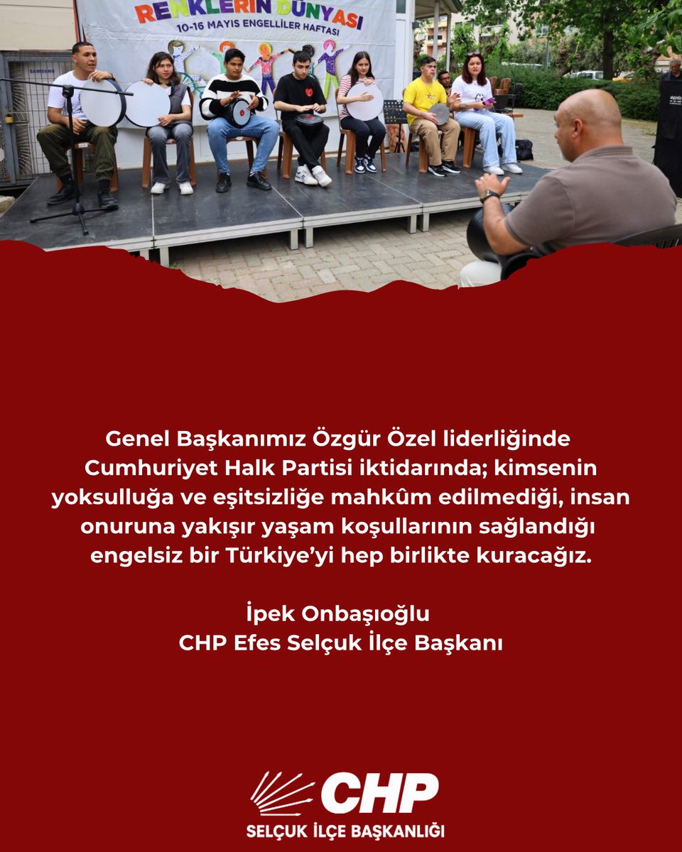 CHP SELÇUK İLÇE BAŞKANLIĞI tweet media
