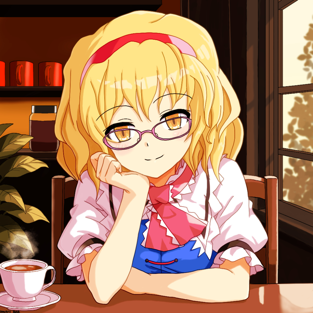 眼鏡アリス出来ました #東方Project
