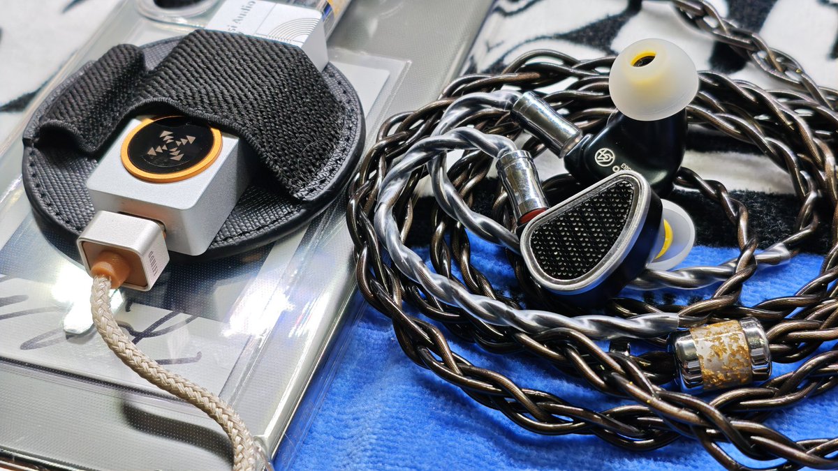 皆様こんばんは🌌 今夜のお供は IEM ➠ 64Audio Duo CABLE ➠ ivipQ