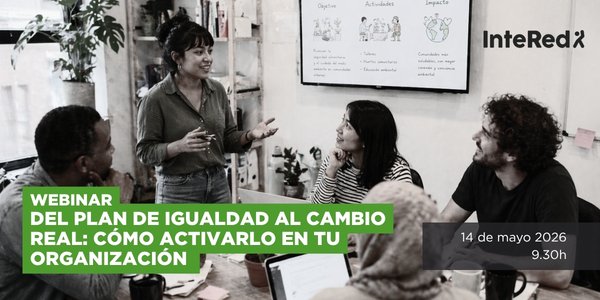 C_Tecnologic's tweet photo. 📢 Del Pla d’Igualtat al canvi real: com activar-lo a la teva organització

En aquest webinar impulsat per @InteRed_ong  es compartiran claus pràctiques per integrar la igualtat en la cultura, els processos i la presa de decisions, generant un impacte real en el dia a dia de les empreses.

📍 Online
🗓️ 14 de maig
🕤 09.30 h – 10.30 h

🔗 Inscripcions obertes 👉https://t.co/DXoMVes1vt