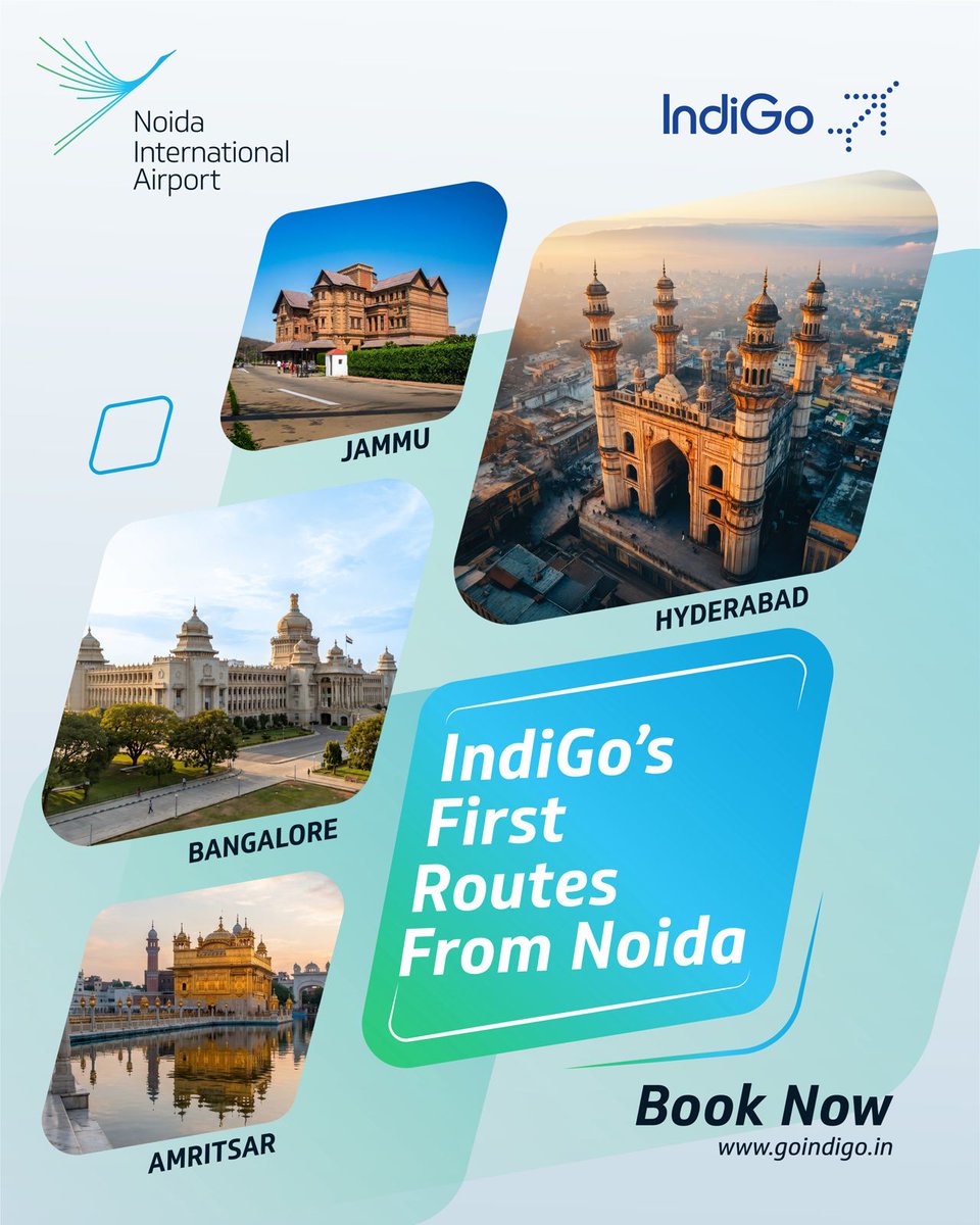 Noida International Airport tweet media