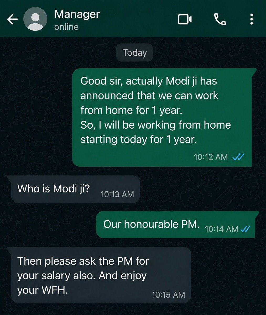 the_ppo_guy's tweet photo. Maananiya Modi ji (@narendramodi), kripya ek baar phir raat 8 baje aakar desh ko acche se sambodhit kar dijiye 🙏

#wfh #bjp #engineer https://t.co/nZqXupk7VY