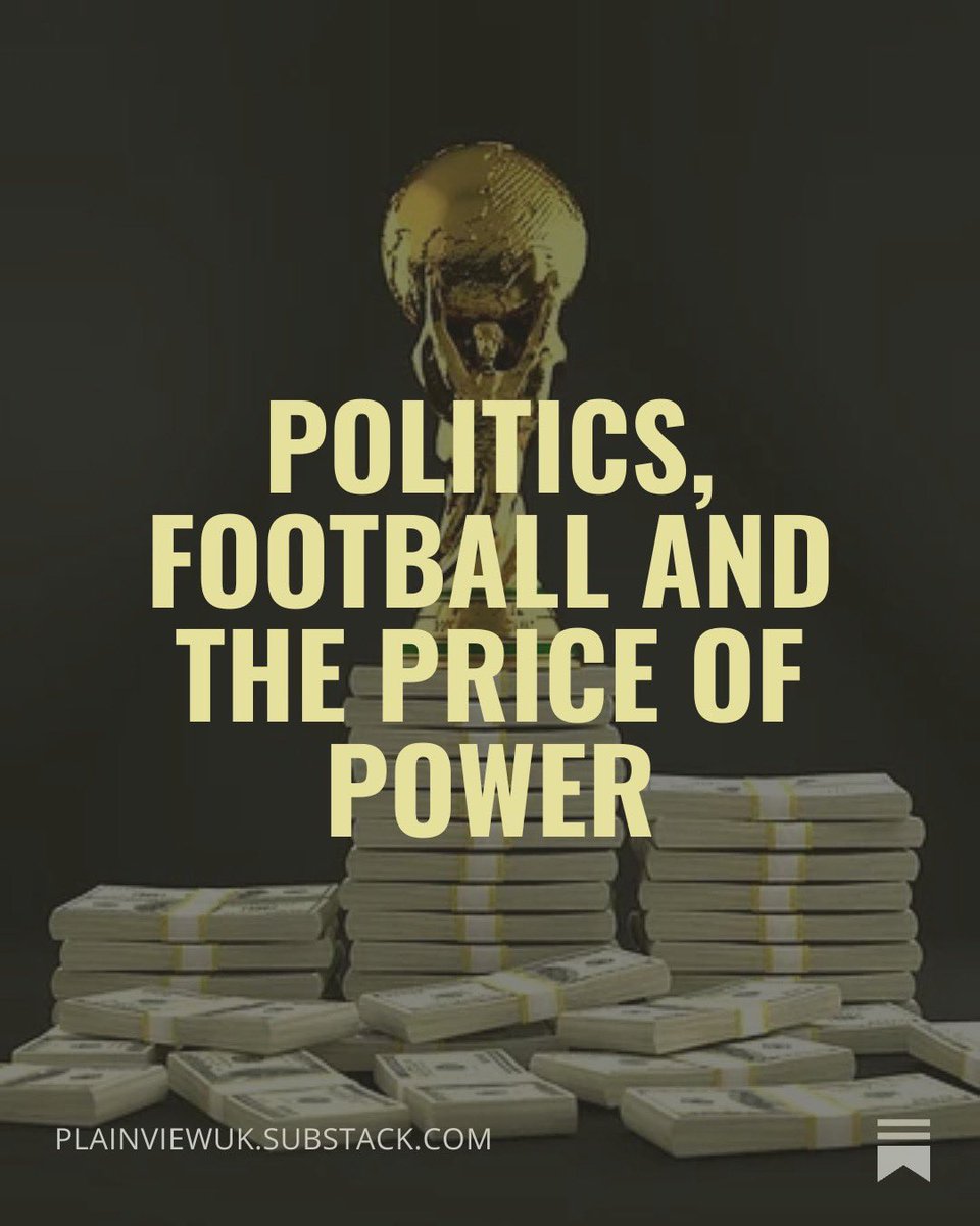PViewNewsUK's tweet photo. "There was a time when a £30 million football transfer felt crazy.
Not expensive. More... obscene.

The system inflates until scale itself becomes normal.
British politics is beginning to resemble that same structure."

https://t.co/O0KElumMEb https://t.co/lrEFSTnkEe