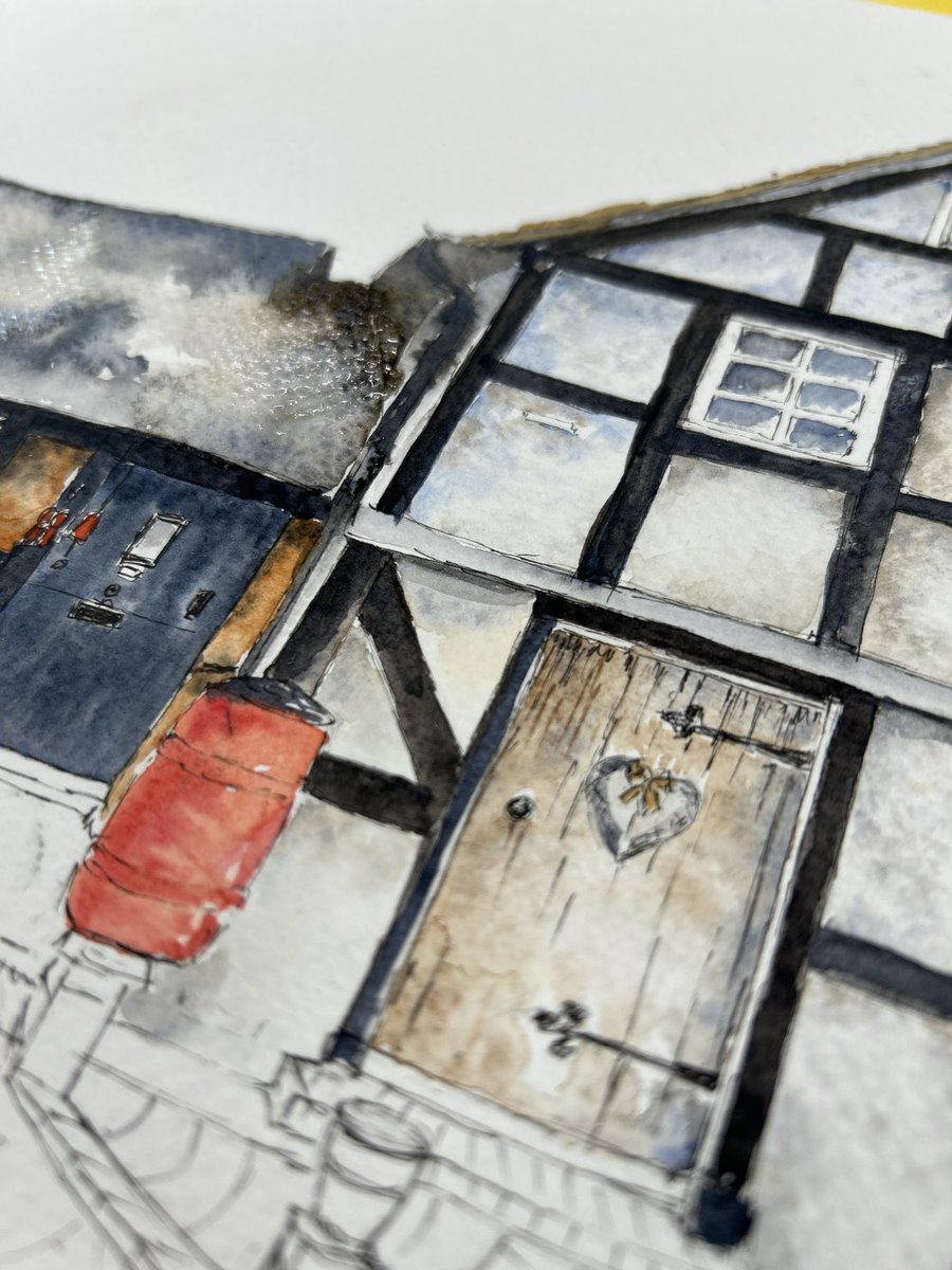 Craft_Workshops's tweet photo. A few snaps from Saturday's PEN AND WATERCOLOUR BUILDINGS PORTRAIT WORKSHOP. Our brilliant workshoppers overcame the fear of a blank canvas to create a beautiful portrait of a meaningful building. #tlpcraftworkshops https://t.co/qiKUNAM5Vs