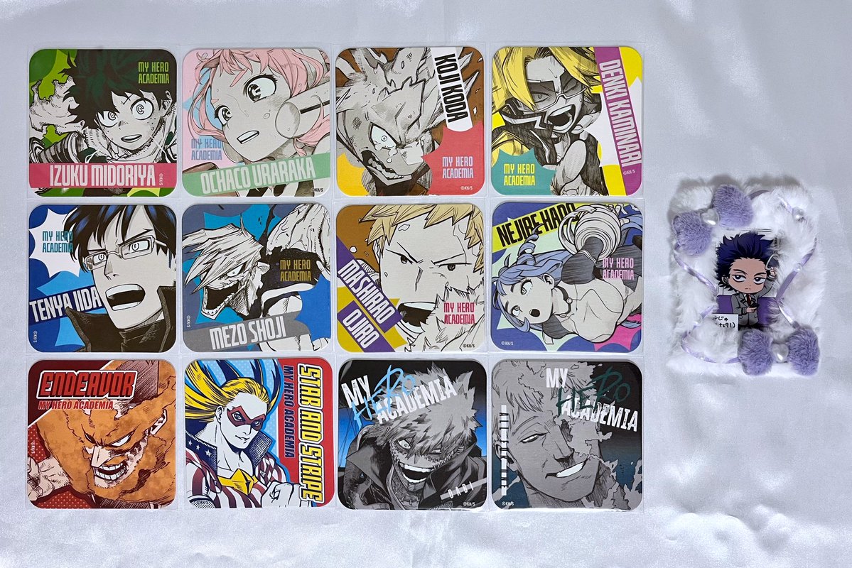 ヒロアカ 原画展 アトコ 天喰 交換/譲渡 〗 僕のヒーローアカデミア ヒロアカ 原画展 オープン