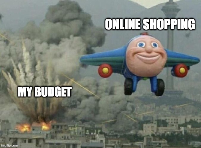 moneycashz0ne's tweet photo. How often does online shopping completely destroy your budget? π
πΈ
#OnlineShopping #ImpulseBuy #MoneyMeme #Relatable #ShoppingProblems https://t.co/DbbjdRFfxx
