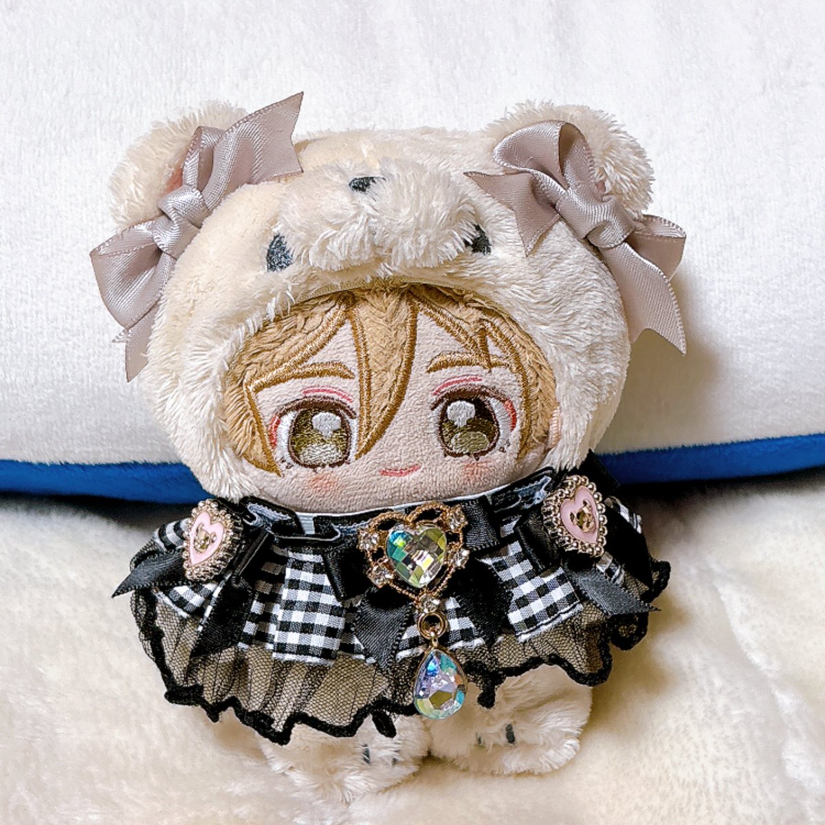 堕天使たちの晩餐会みたいなお洋服つくったよ〜☺️ #あんスタ手芸部
