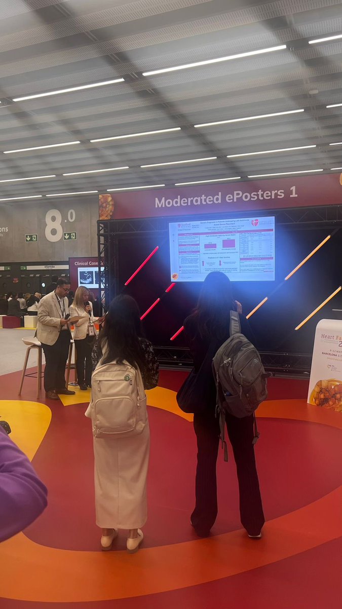 ibrahimjelaidan's tweet photo. Delighted to represent the Saudi Heart Failure Working Group at #ESCHF2026, co-chairing the moderated ePoster session “Advanced Mechanical Support: LVAD & Mechanical Support Care.”

Excellent science across genetics, hemodynamics, echo-guided optimization, and shared care models for LVAD patients. 🫀
@SaudiHeart @Saudi_HFS