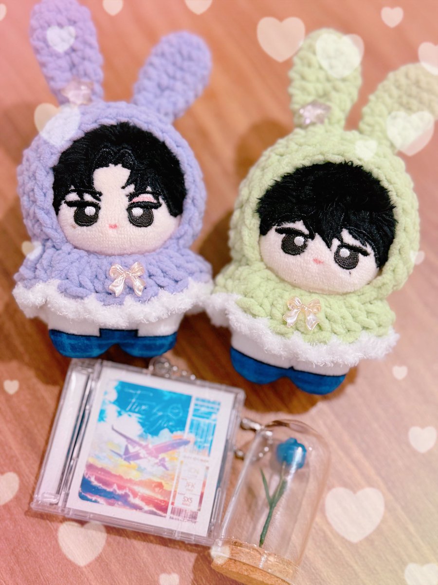 ようやく可愛いうさぎちゃんのお洋服が手元に来ました♡ #끌로의옷장