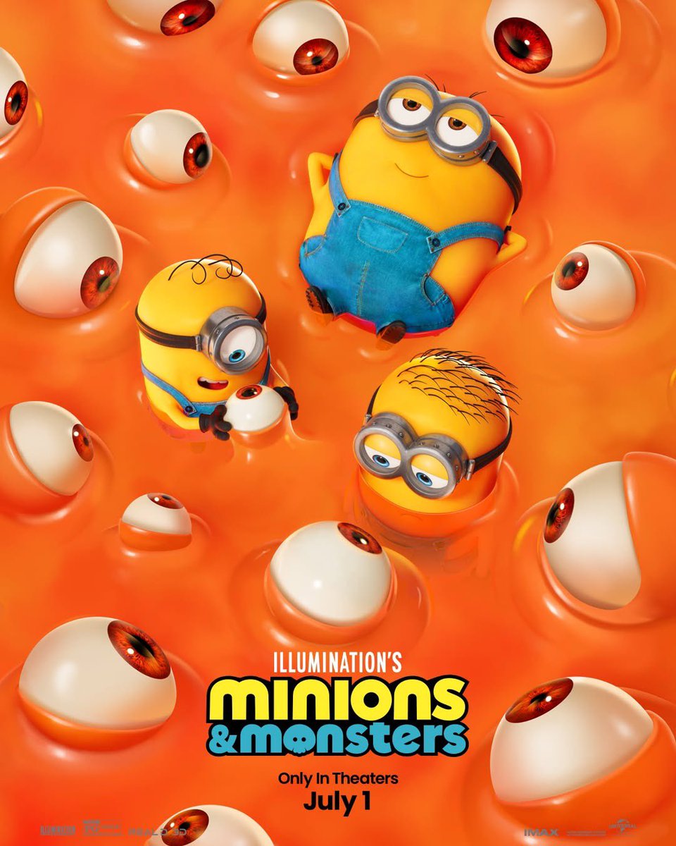 Raulleonn_'s tweet photo. 💛🎬 Nuevos pósters de Minions &amp; Monsters

Los Minions llegan al Hollywood de los años 20 para intentar ser estrellas de cine… y terminan liberando monstruos reales 👀👹

Caos, cine clásico y desastre asegurado 😅

🎬 Estreno: 1 de julio

#Minions #Animacion #Cine https://t.co/tSmYZvHqeb