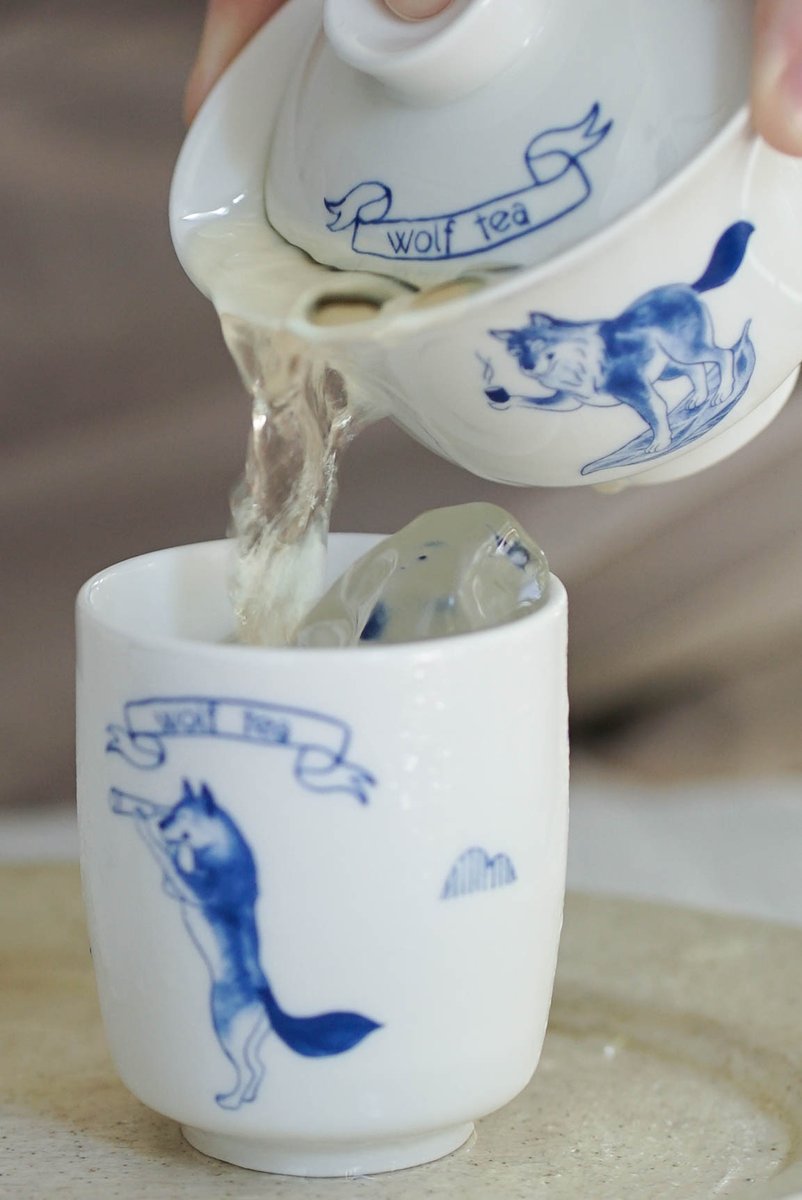 琅茶 Wolf Tea ウルフティー tweet media