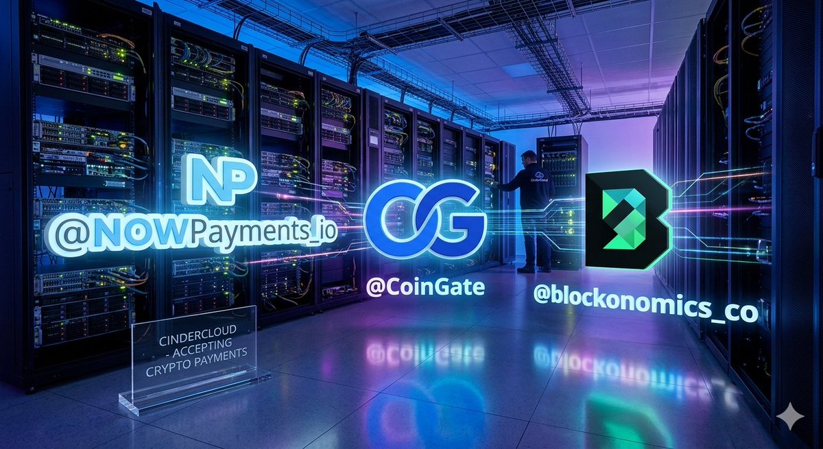CinderCloud | VPS, VDC & Crypto Hosting tweet media
