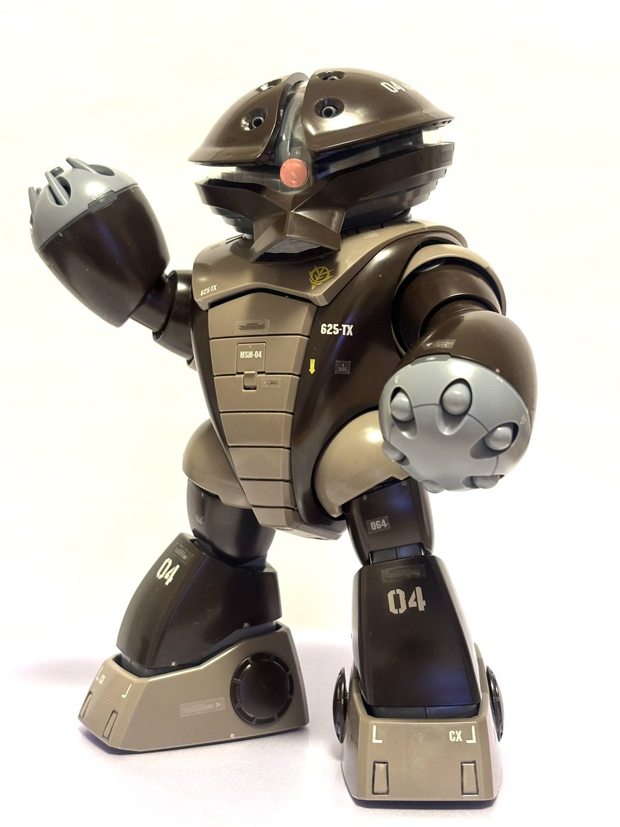 MGアッガイ完成しました🔨 う〜む、これは・・・。 可愛い以外に言う