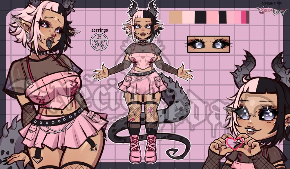 Heda 🦇✧ | YCHs on VGen tweet media