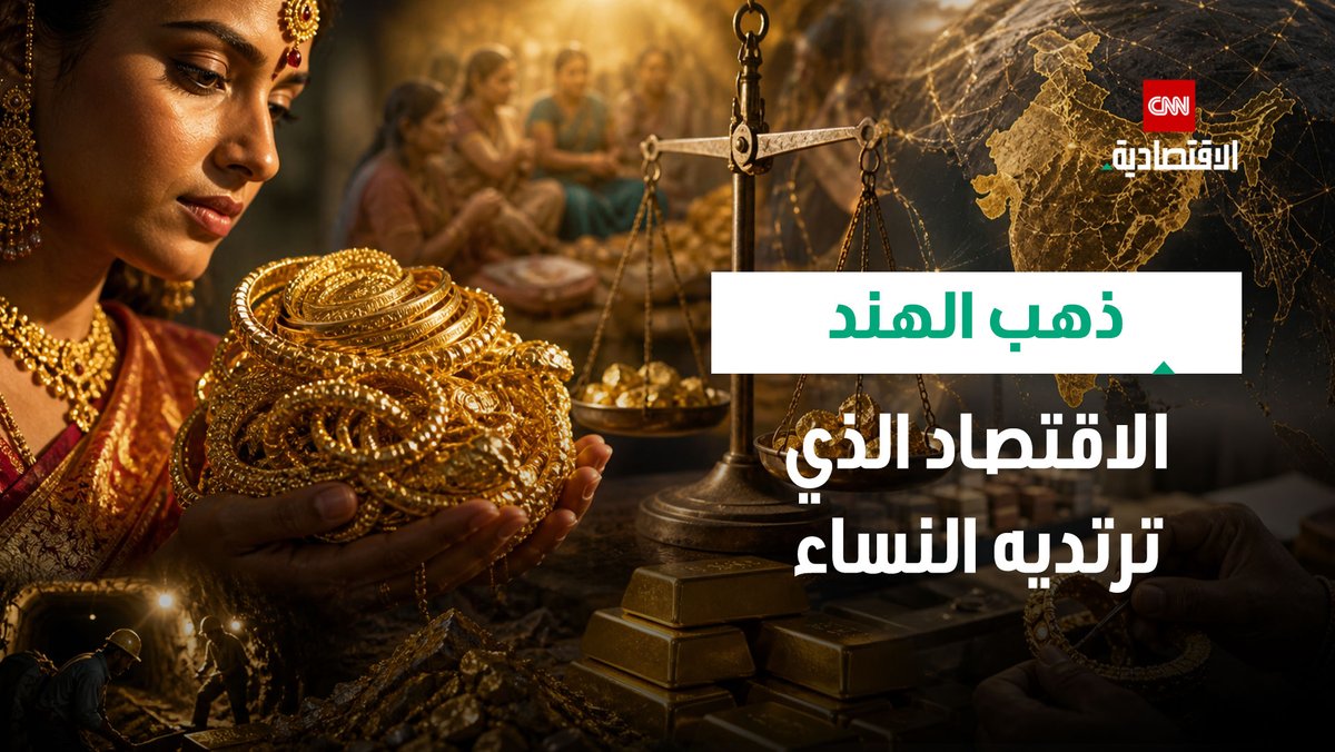 ذهب الهند.. وثائقي لـCNN الاقتصادية يسلط الضوء على الاقتصاد الخفي الذي ترتديه النساء وتحمي به الأسر ثرواتها عبر الأجيال 