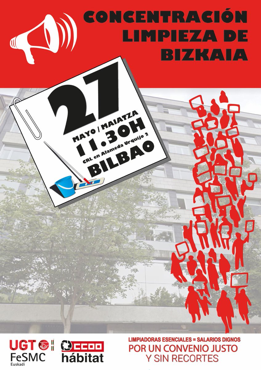 CCOO del Hábitat de Euskadi tweet media