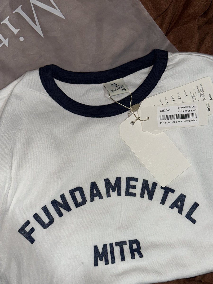 olpiooop's tweet photo. ส่งต่อ #mitr
mitr ringer t-shirt size m
🌟🌟new with tag 🌟🌟
มือ1 สภาพ100%

550รส (shop790)

#ส่งต่อmitr #ส่งต่อเสื้อผ้า #ส่งต่อvgh #ส่งต่อstylish #ส่งต่อfallenangels #ส่งต่อraccoonclub #ส่งต่อvghbkk #ส่งต่อเสื้อผ้ามือสอง https://t.co/ZBEZEnoq0i