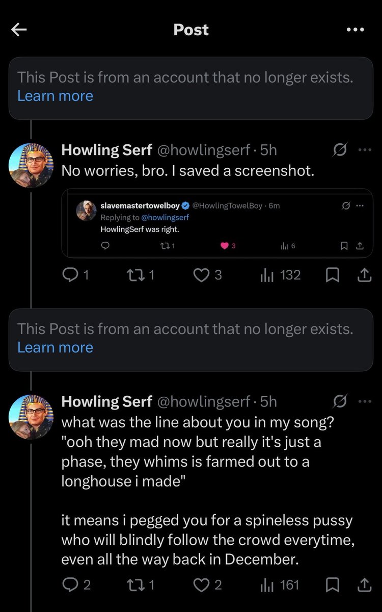 Howling Serf tweet media