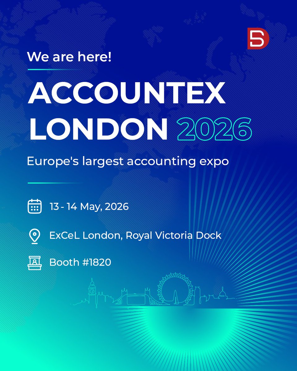 Datamaticsbpm's tweet photo. We are at Accountex London! 
Join us to discover how outsourcing takes the pressure off. Book your 20-min session now, no sales pitch, just straight answers. 
Book your slot now: https://t.co/dkA2WddPE1
#AccountexUK #CPAOutsourcing https://t.co/M2wSg0fLpT