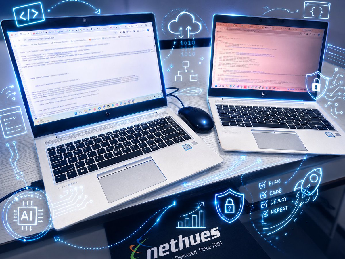 nethues's tweet photo. Technology has already transformed the way we build, connect, and innovate faster than ever imagined.

This National Technology Day, we celebrate progress along with the responsibility to build secure, reliable, and future-ready digital experiences.

#NationalTechnologyDay https://t.co/Umf87Ub04T