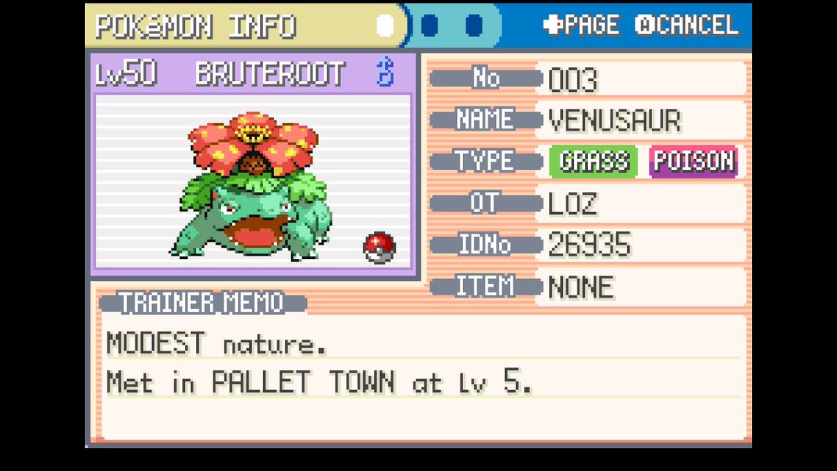 Loz_987's tweet photo. Rate my leaf green team!
I’m missing Giovanni’s badge than straight to the Pokémon league
I’m trying to get Dragonite before then. 
#pokemonleafgreen #nintendoswitch https://t.co/4Oj3WEKw6o