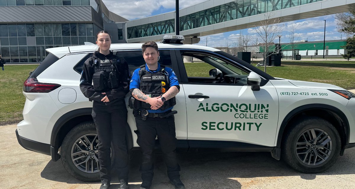 ACssem's tweet photo. Welcome to Spring term #ACDay1! Our security team is here to lend a hand.  Find them walking the halls, patrolling in the security vehicle or at the office located at A1216. https://t.co/RQLmFwSSBF