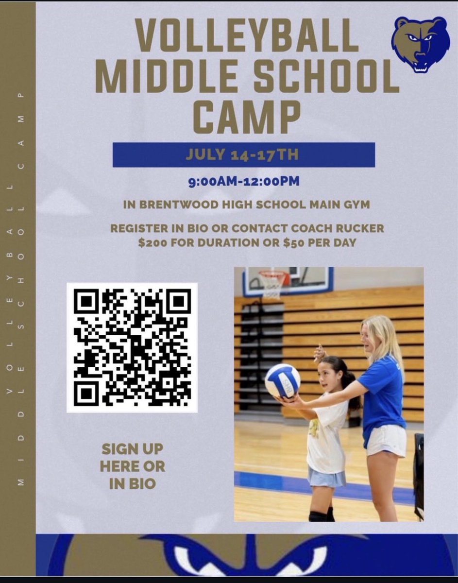 Brentwood High School Volleyball tweet media
