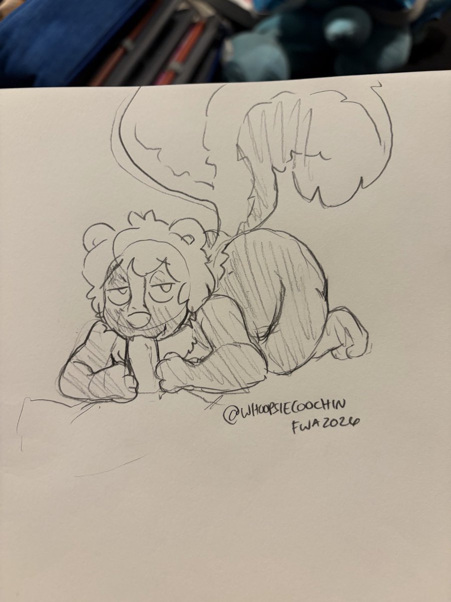olliskunk's tweet photo. a doodle of Olli. I might do something with this.. https://t.co/kBUHy4EQMc