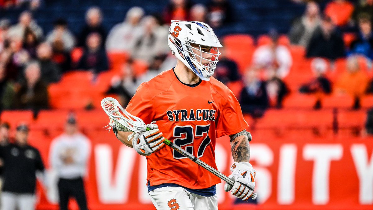 Tim_Leonard4's tweet photo. .@CuseMLAX FO man John Mullen is now 75% (63/84) in NCAA Playoff Round 1 Games in his career. 

2024 R1 - Towson: 18/23, 1 G, 1 A, 9 GB
2025 R1 - Harvard: 24/28, 14 GB
2026 R1 - Yale: 21/33, 1 G, 18 GB (Tied Career-High) https://t.co/hcJDFBgvJk