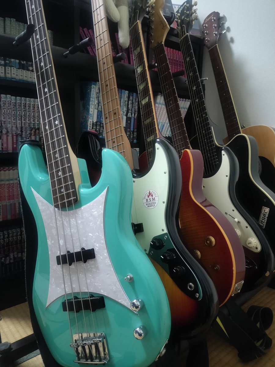 テツオ、おかえり！！！！😭🎸

​傷一つなく、無事帰宅しました！

届けてくださった方、取りに行ってくれた方、祈ってくださった全ての皆様の優しさのおかげです。

本当にありがとうございました！