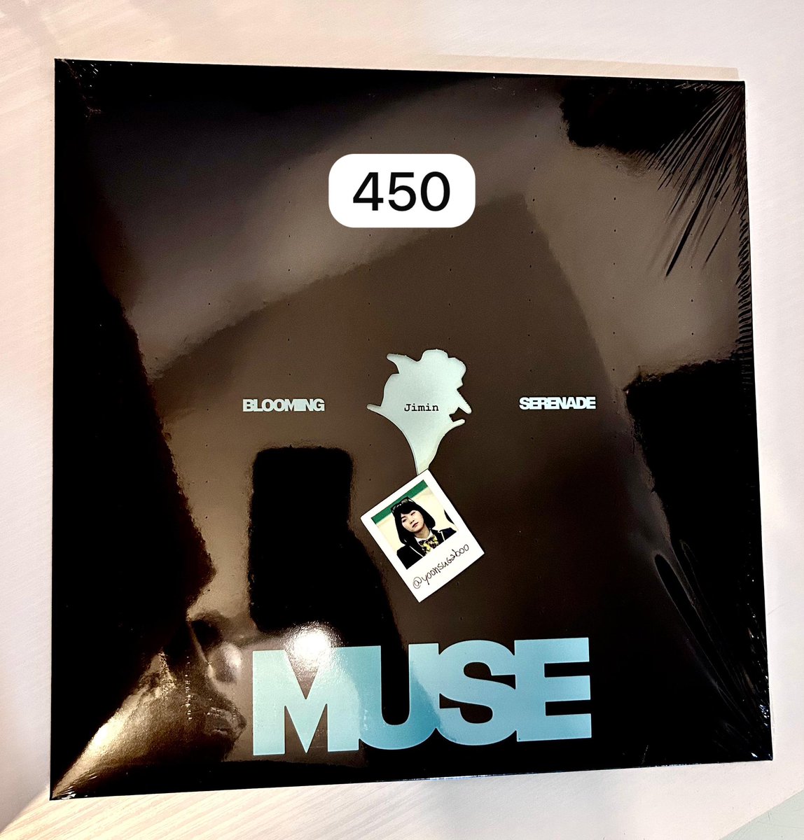 Vendo venda jimin muse vinil, novo/lacrado 

Valor + frete a calcular
Pg via pix mas também faço na olx pra ter como parcelar sem juros no cartão (frete pela plataforma)