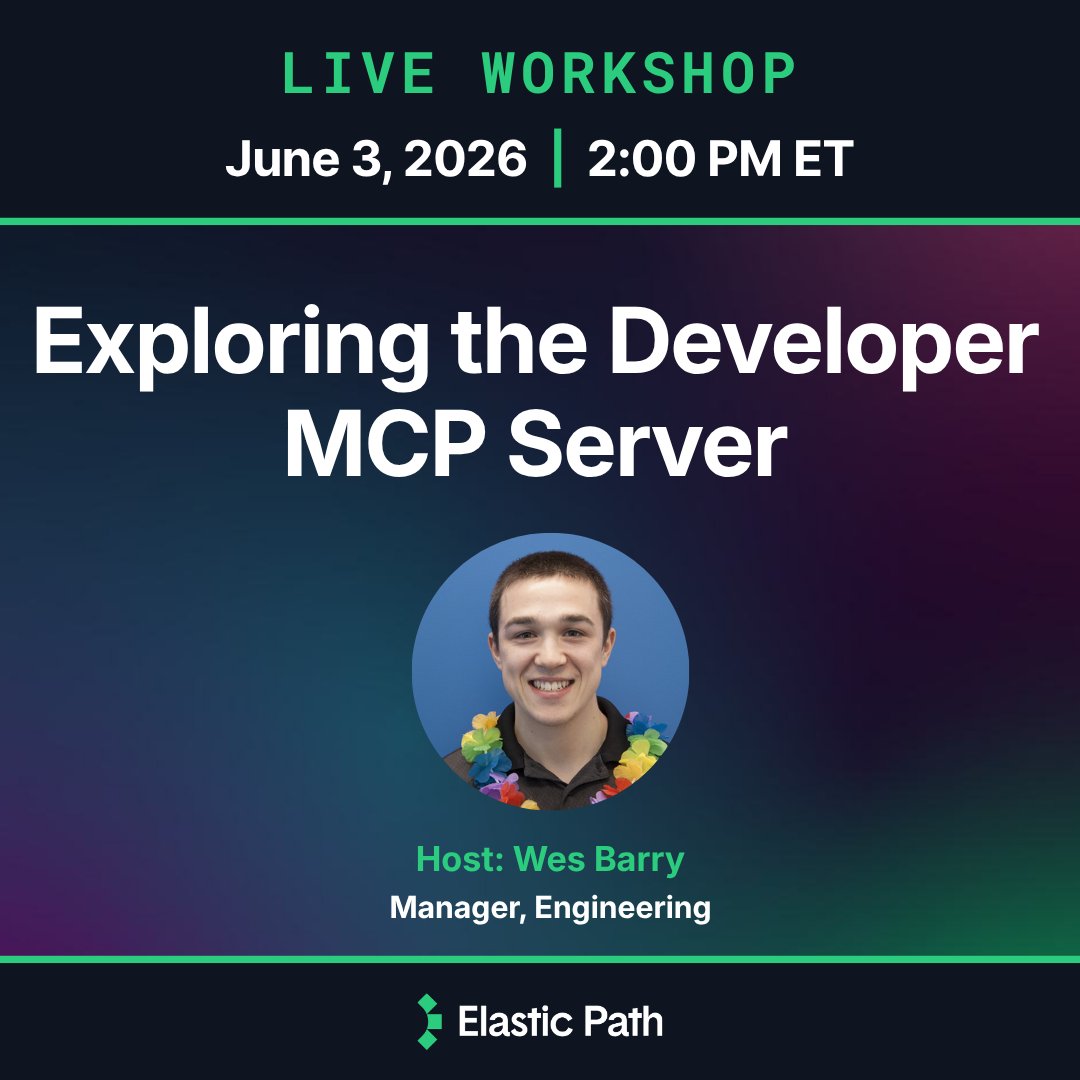 Elastic Path tweet media