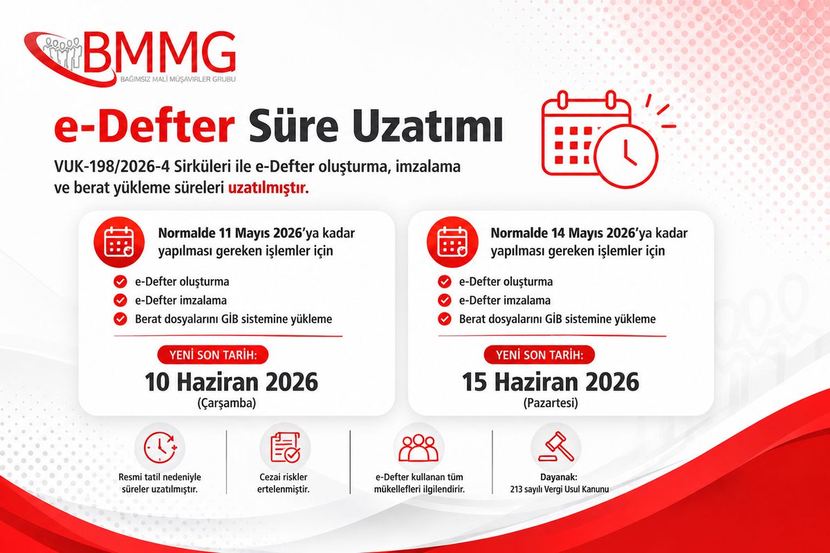 Bağımsız Mali Müşavirler Grubu tweet media