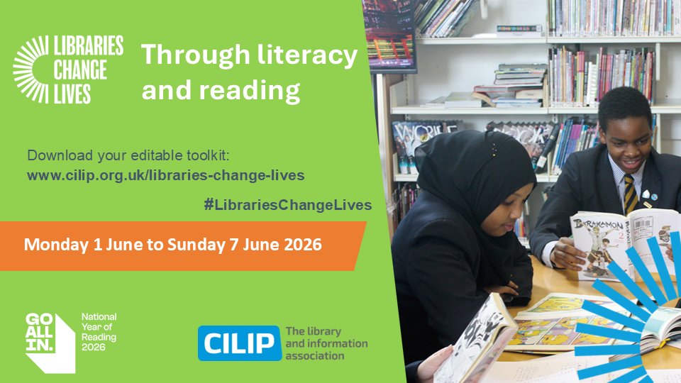 CILIP tweet media