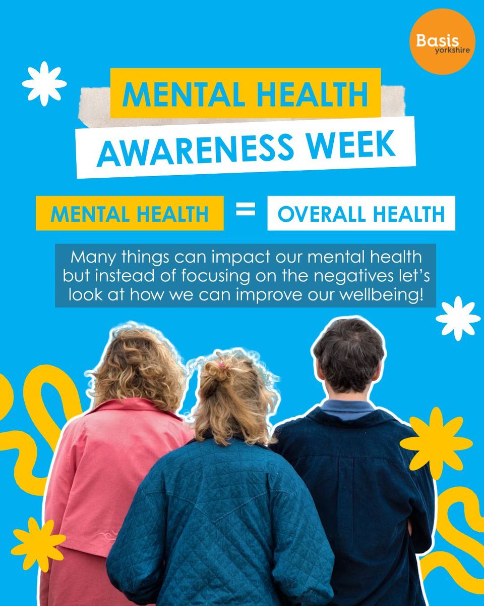 BasisYorkshire's tweet photo. Small steps can make a difference to our wellbeing, let's look out for each other and be mindful this Mental Health Awareness Week. 

A reminder, our drop-ins run Monday - Wednesday, 1 - 3pm.

Find out more on our website or give us a call!

#mentalhealth #supportsexworkers https://t.co/9PtuxC67xI