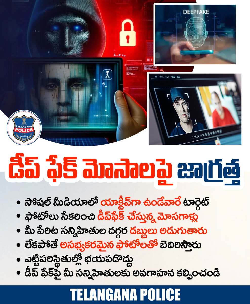 Telangana Police tweet media