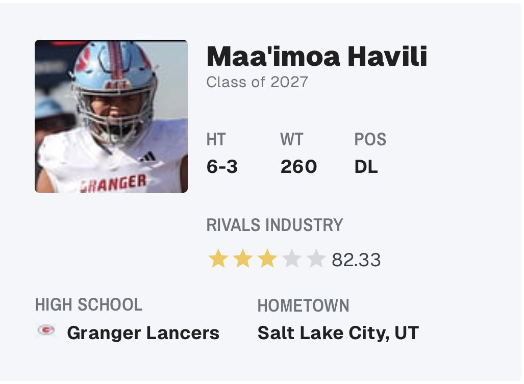 3⭐️ Moa Havili tweet media