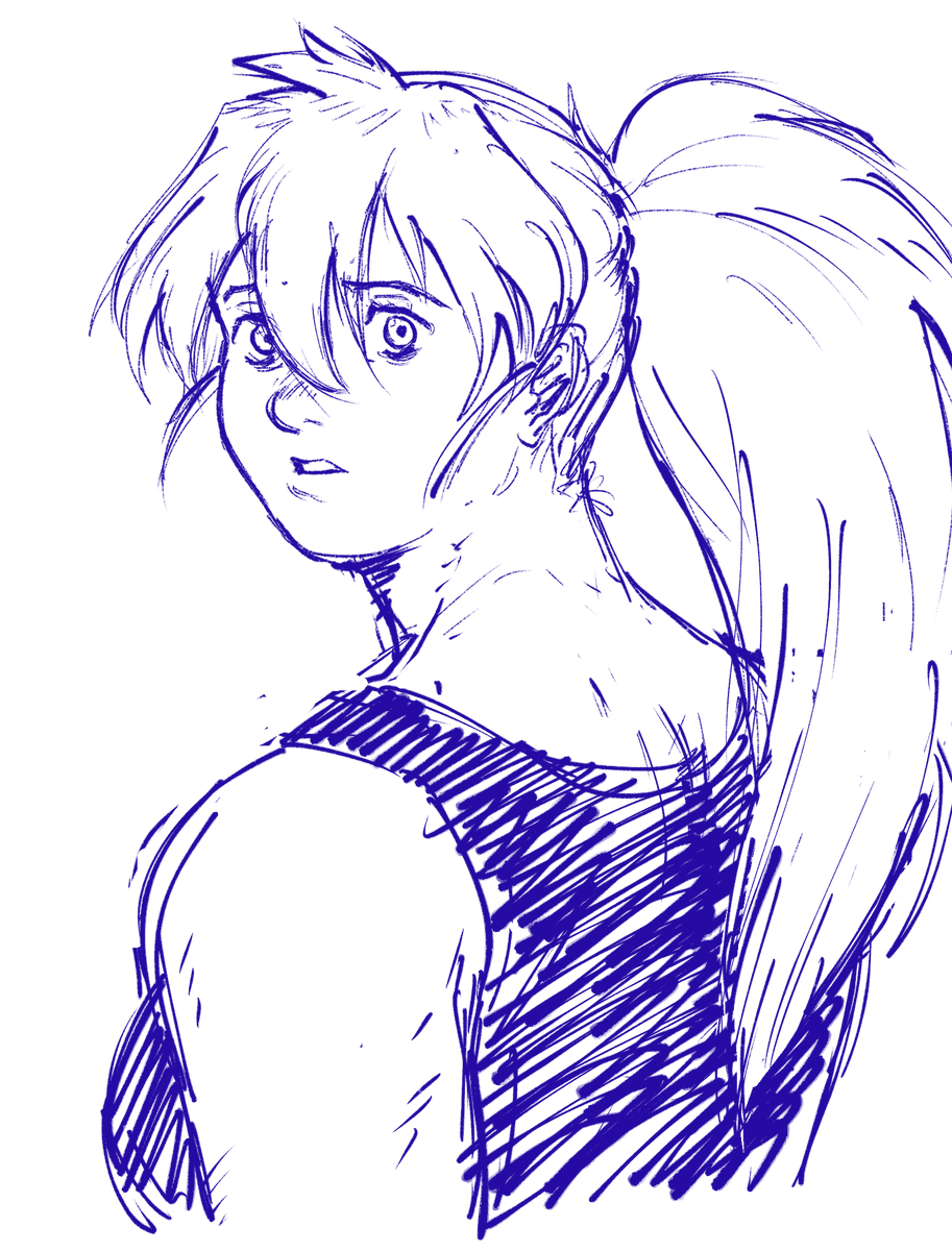 lavamonstrr04's tweet photo. another nikaido sketch.. #yay https://t.co/zqFUagneG9