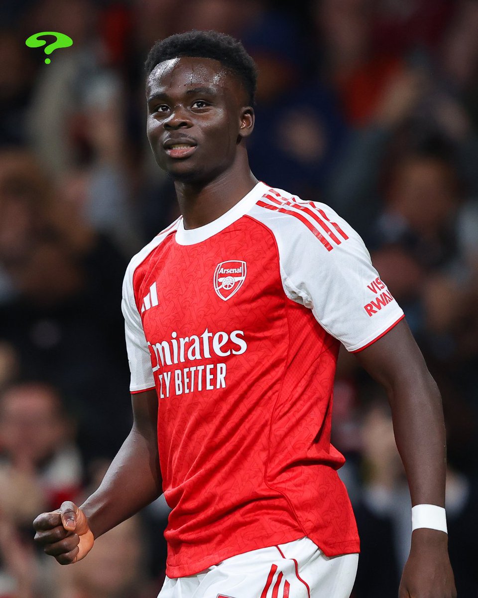 Bukayo Saka has created more chances (60) than any other Premier League forward this season. 🪄