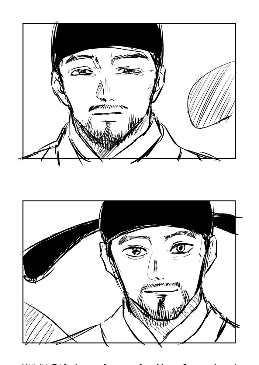 dolly_Jy's tweet photo. 韓ドラ時代劇にハマりました（これは大王世宗のイメージだけど、ほぼ妄想絵） https://t.co/xbwD2ATbQk