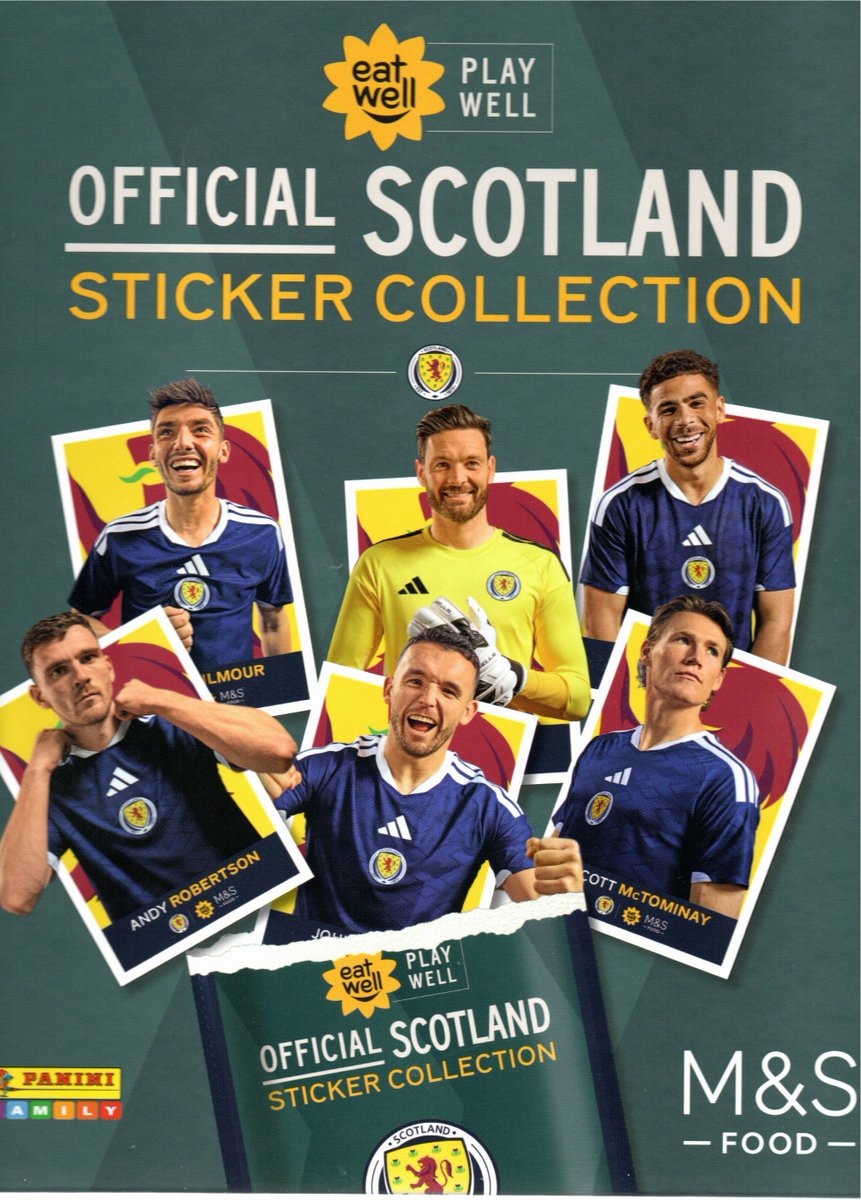 These are not just stickers. These are M&S Scotland stickers.