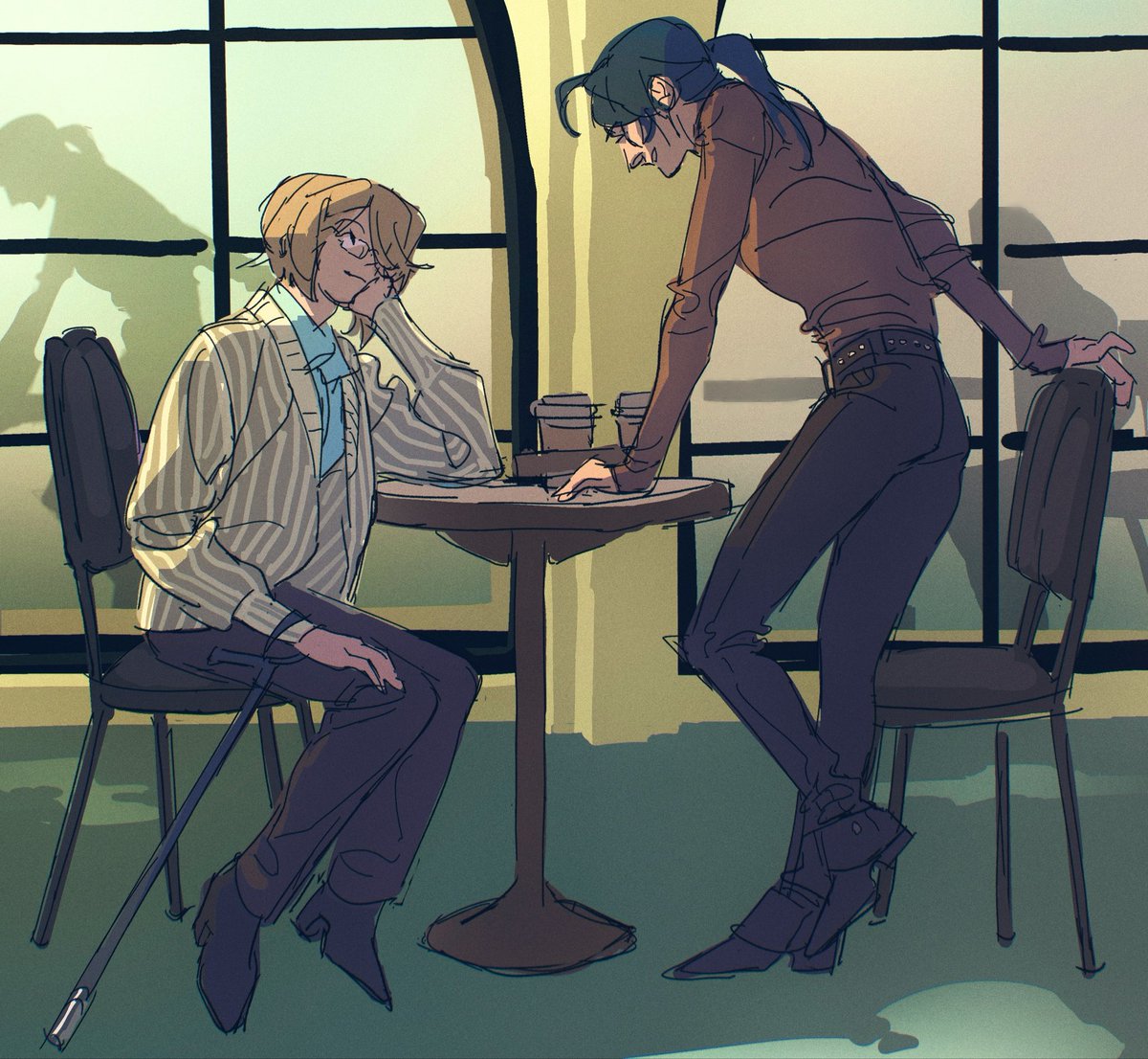 D4 — modern au

#sherliamweek2026 #sherliam #yuumori