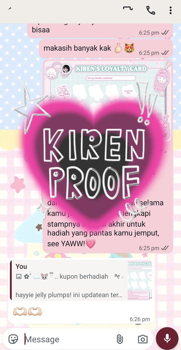 kiren ; mt (@) after dm - fast on wa! tweet media