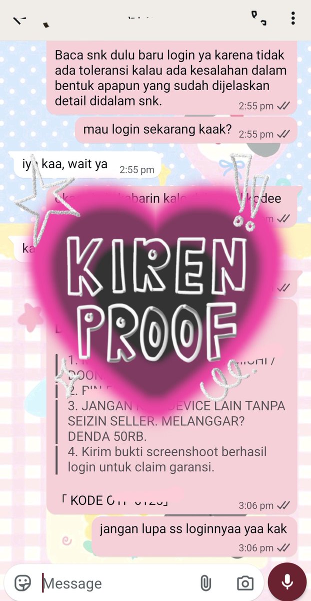 kiren ; mt (@) after dm - fast on wa! tweet media