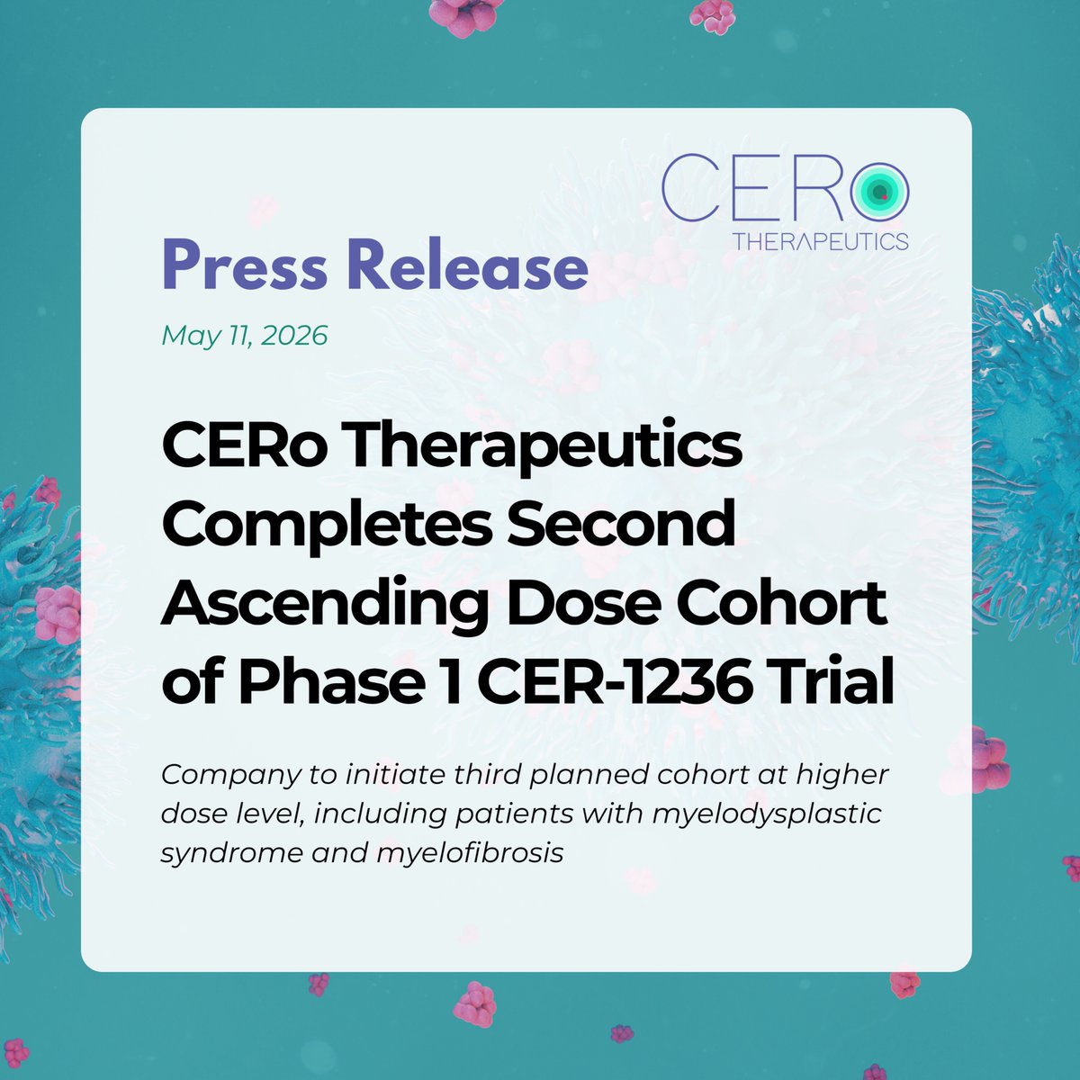 CERo Therapeutics, Inc. tweet media