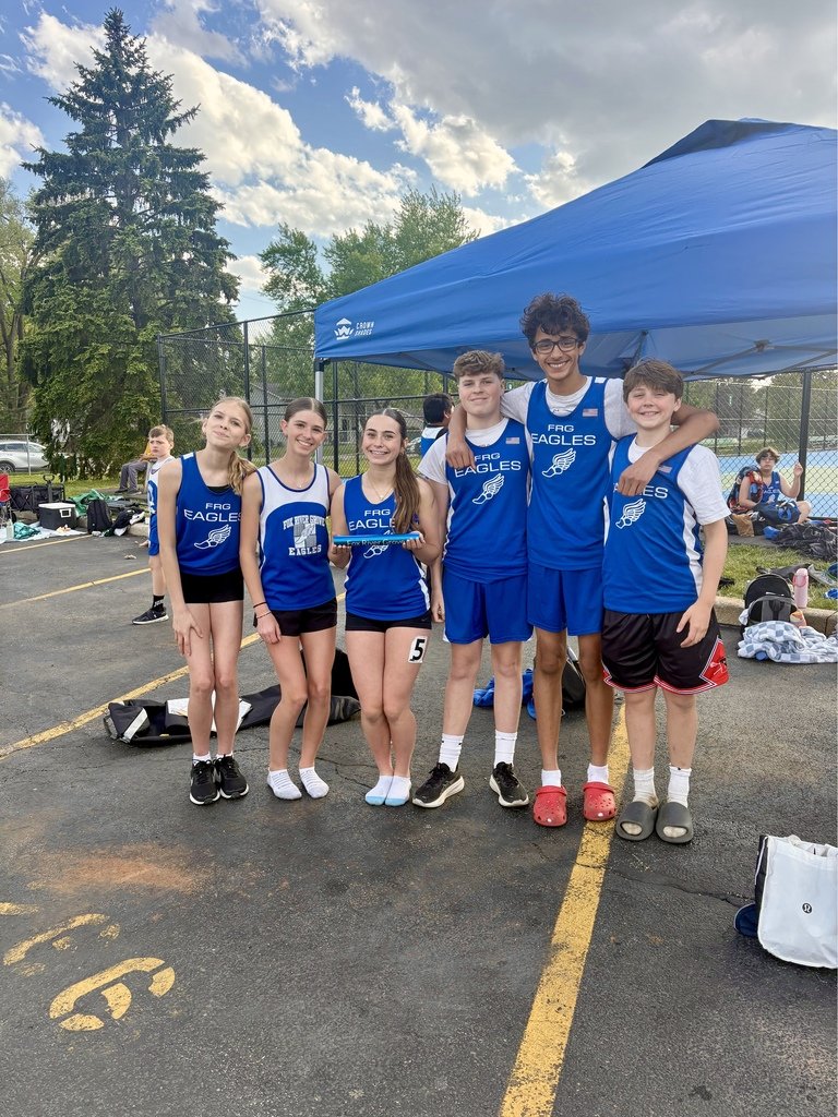 frgsd3's tweet photo. Congratulations to our FRGMS Track &amp; Field team on a great performance at the IESA 2A Sectional this past Saturday. 

Go Eagles! 🦅 https://t.co/lovUCz39h1