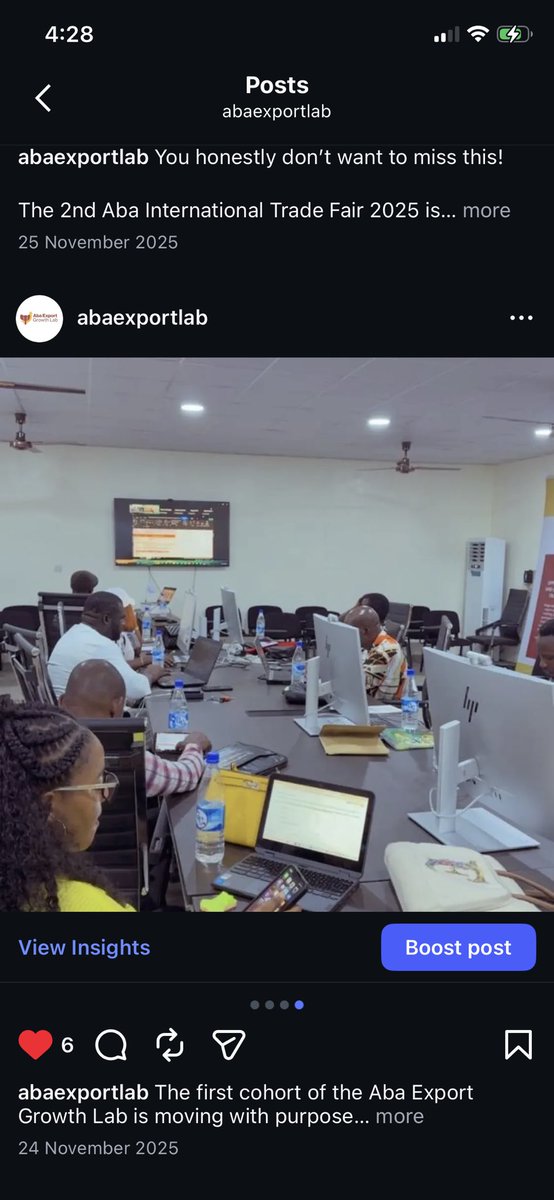 abaexportlab's tweet photo. Having an online presence is no longer optional — it’s essential. Whether you export textiles, crafts, agricultural produce, or manufactured goods, e-commerce helps you:

• Reach International Buyers
• Increase Sales and Revenue
• Build Trust and Credibility
#abaexportgrowth https://t.co/DPBvOLOBTZ