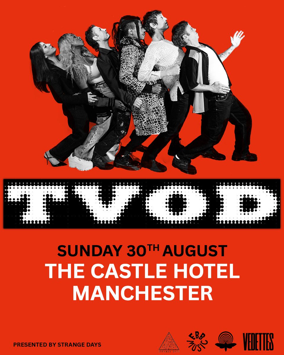 StrangeDaysLv's tweet photo. NEW SHOW: Brooklyn based rockers TVOD live in Manchester this August 

📍 @thecastlehotel 
📅 Sunday 30th August 
🎫 https://t.co/QODYP7q2yE https://t.co/1jVNowBpHA